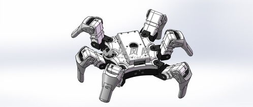 六足機器人設計圖